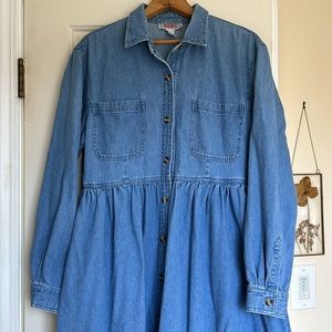 Vintage FADS long sleeve jean dress